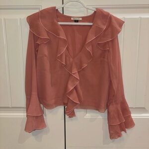 NWOT AE Puff Sleeve Blouse